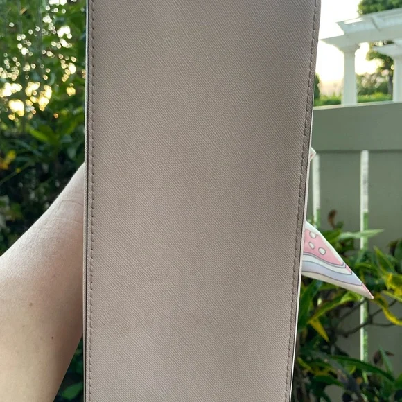 Michael Kors Blush Pink Satchel with Scarf Accent - Picture 4 of 5